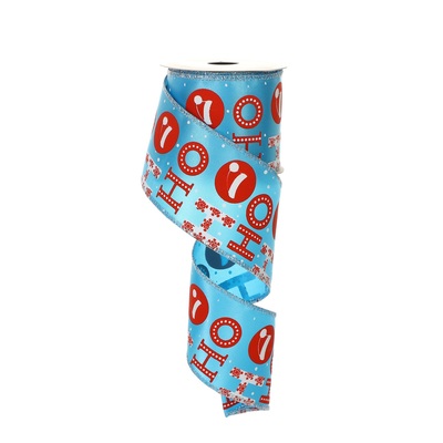 light blue satin ribbon