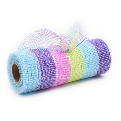 Blue and Pink Decorative Mesh