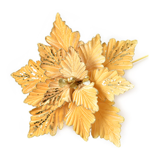 Gold Christmas Flower