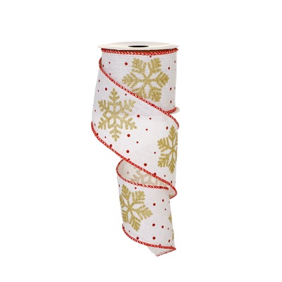 decorative ribbon with glitter