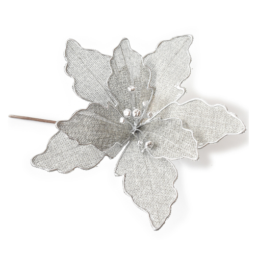 Silver Christmas Flower