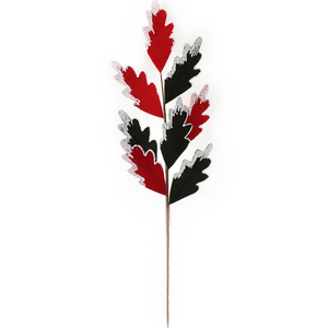 Red and Atrovirens Christmas Pick