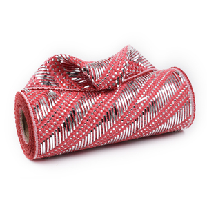 Red decorative mesh