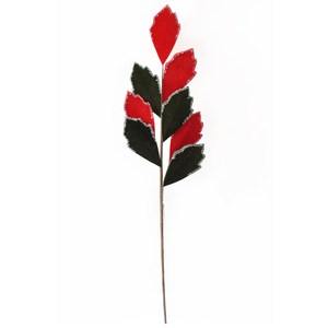 Red and Atrovirens Christmas Pick