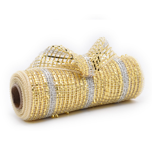 Gold and Silver Decorative Mesh