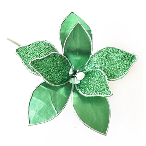 Green Christmas Flower