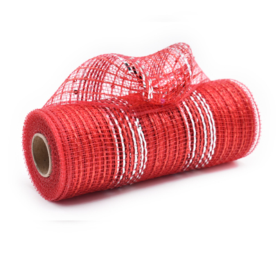 Red Decorative Mesh